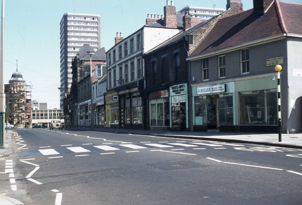 High Street West, 29 July 1973 Sunderland Museum Flickr