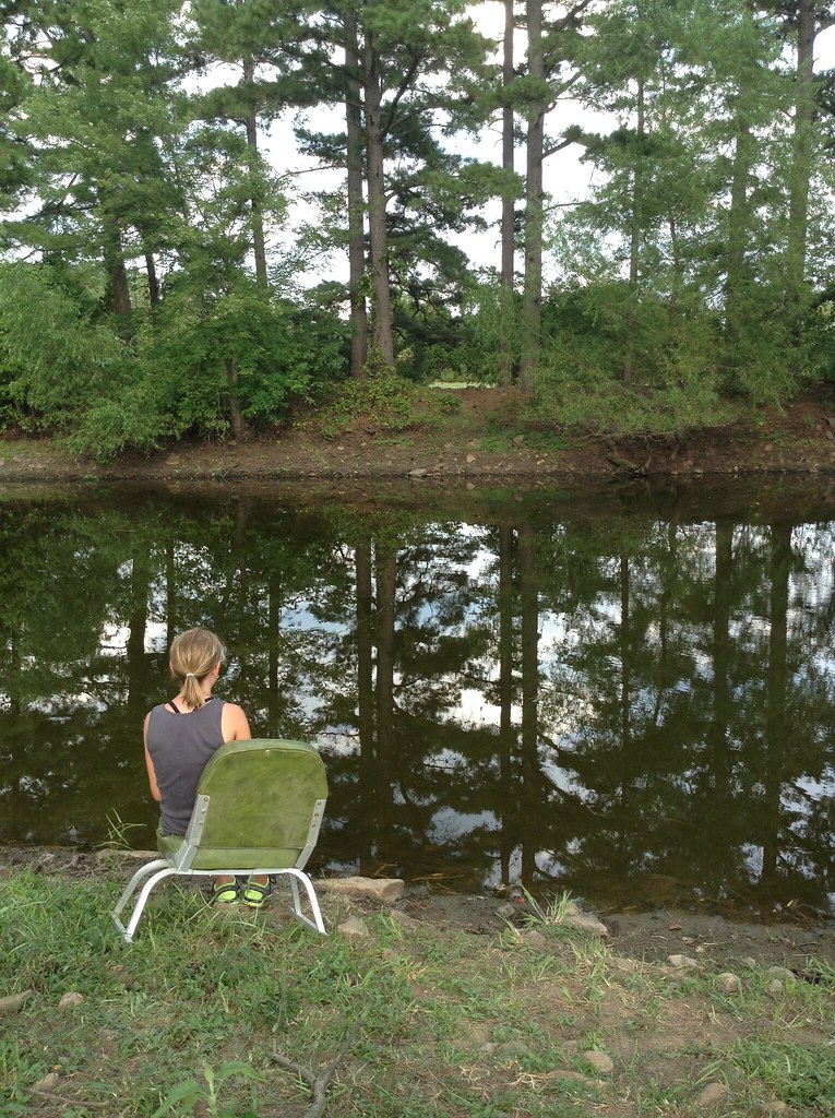 Farm pond fishing Catherine Louise Flickr