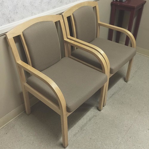The quest of finding the most comfortable waiting room cha… Flickr