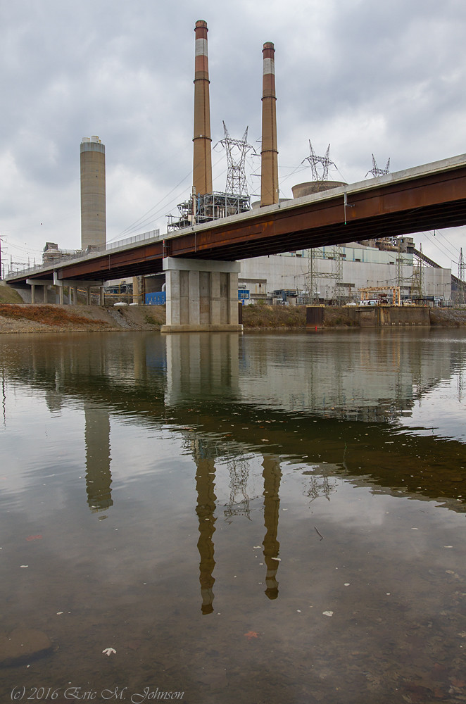 PA Route 21 Bridge & Hatfield Ferry power plant Masontown,… Flickr