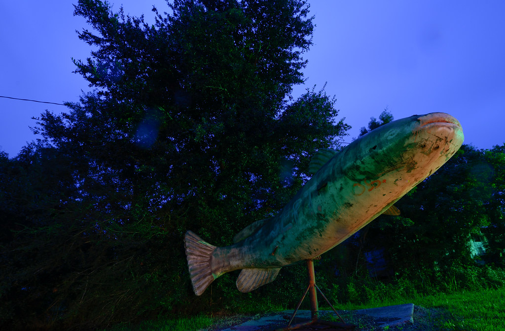 Kelly's Catfish Sign for a no longer is business "fishcamp… Flickr
