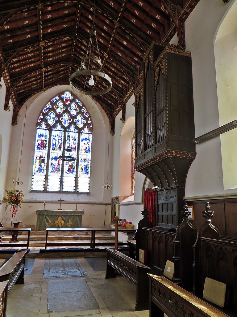 Pulham St Mary, Norfolk Mid 13c Chancel restored by G F Bo… Flickr