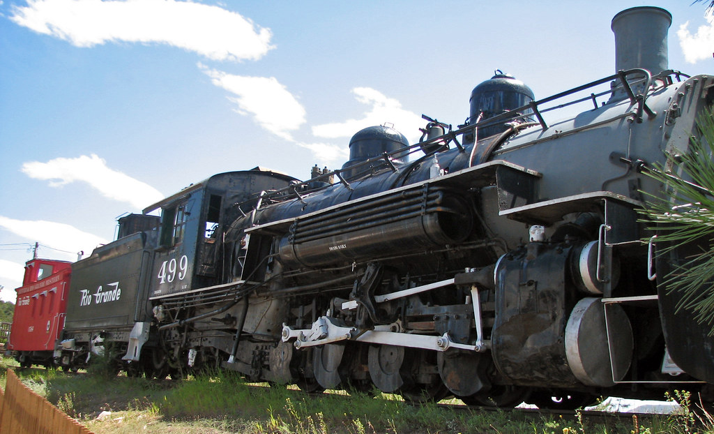 Denver & Rio Grande Western Railroad 499 narrowgauge steam