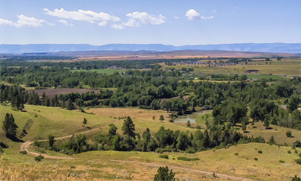 Little Bighorn River, Bighorn Mountains, Lodge Grass, Mont… Flickr