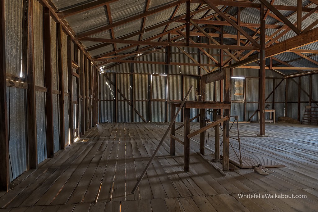 Wool Shed, Shirleys Shearing Sheds, Moorrinya NP, QLD Flickr