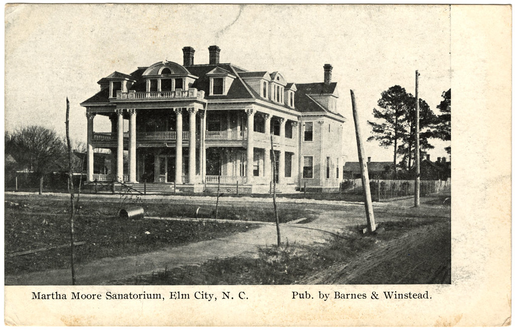 Martha Moore Sanatorium, Elm City, N. C. View of a threes… Flickr