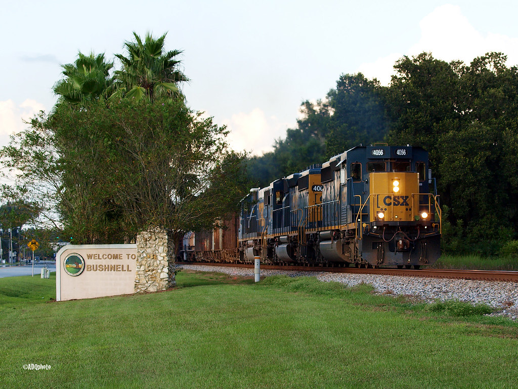 160924_07_CSXT4056_Bushnell CSXT 4056 Bushnell, Florida … Flickr