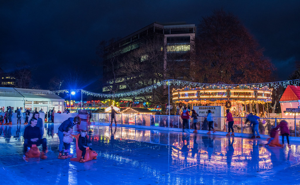 Forbury Fairground Winter Wonderland, Forbury Gardens