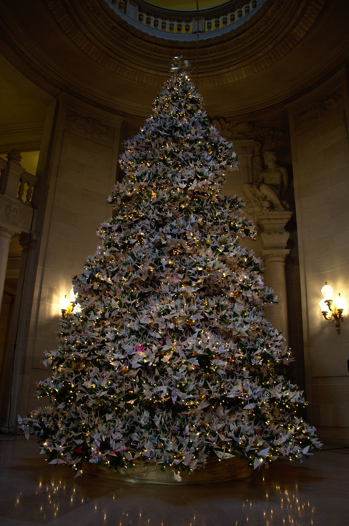 Arbre de Noël, City Hall Steeve Barbeau Flickr