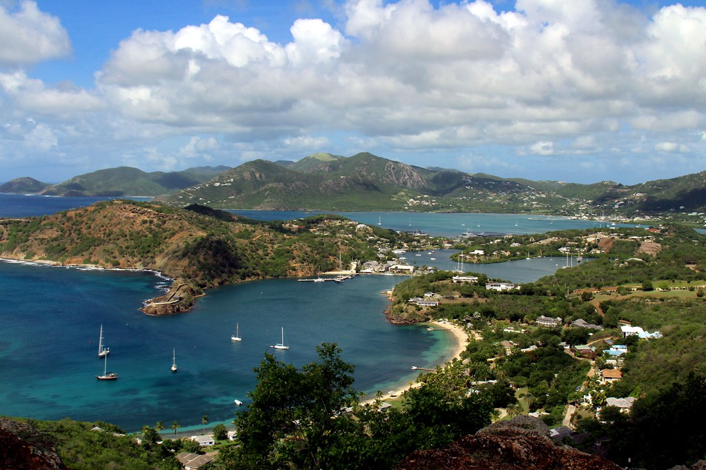 English Harbour Antigua View from Shirley Heights, a res… Flickr