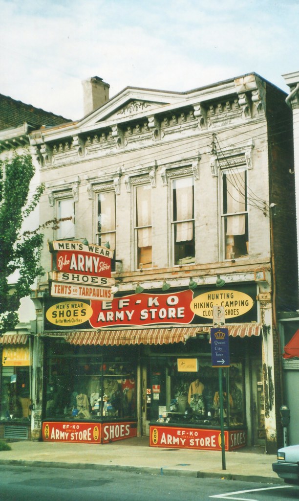 Covington Kentucky EF KO Army Store on Madison Ave Landmark a