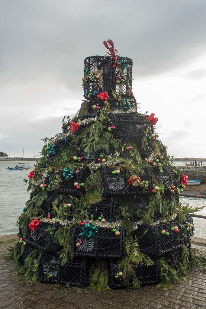 Lobster Pot Christmas Tree Christmas Tree constructed of s… Flickr