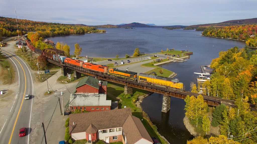 Greenville Junction With a colorful, oddball lashup unique… Flickr