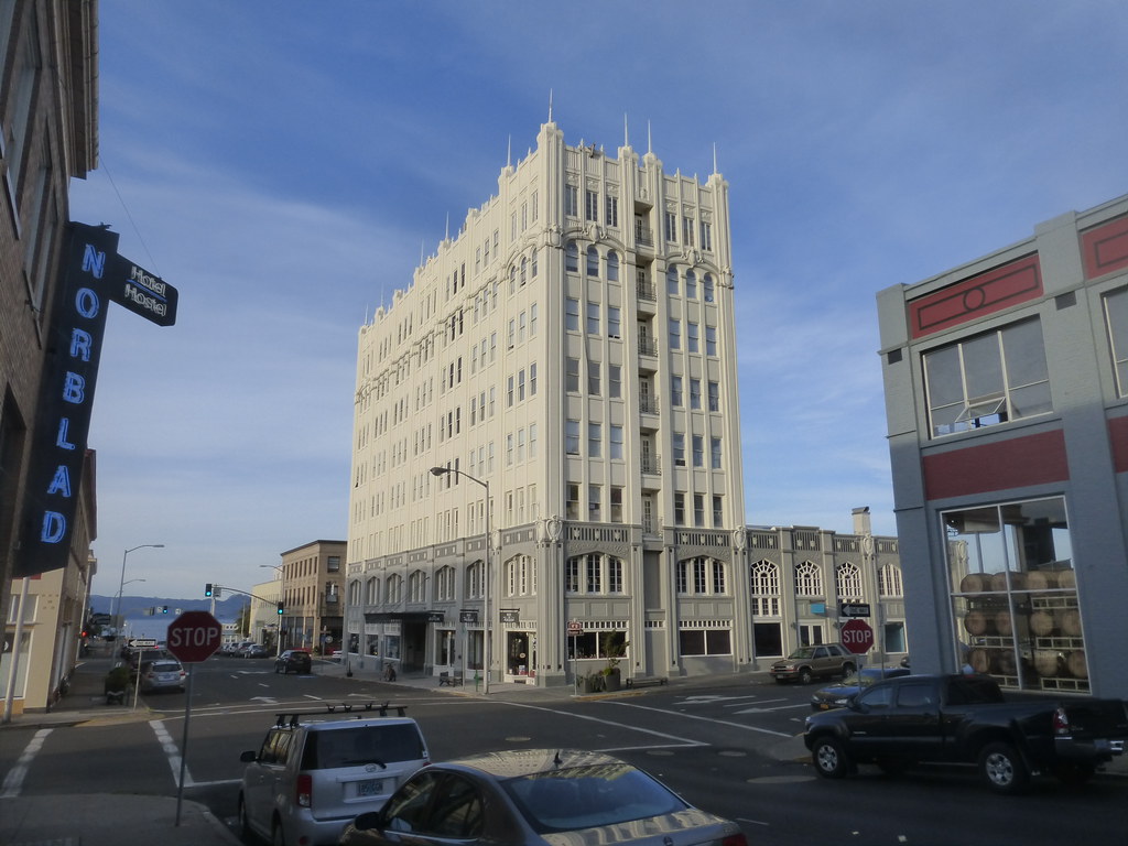 Downtown Astoria A view of downtown Astoria, OR with the f… Flickr