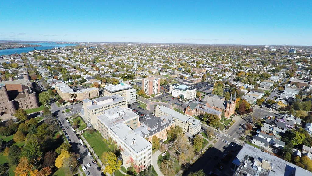 D'Youville College Campus Aerial Shot November 2015 Flickr
