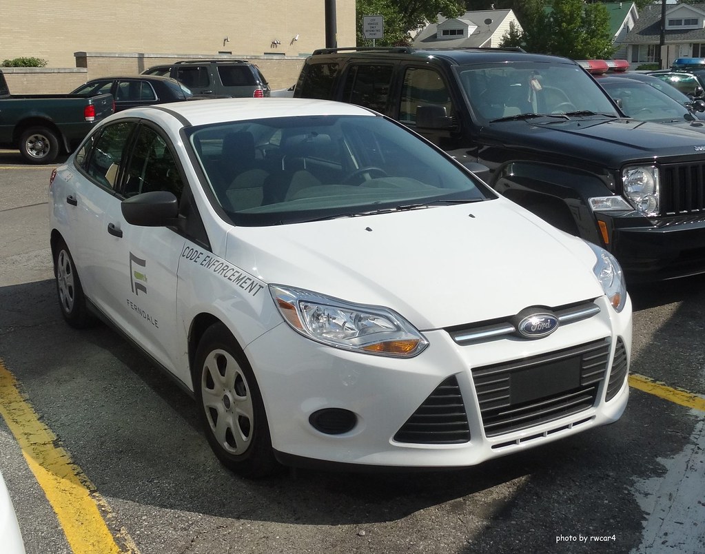 Ferndale MI Code Enforcement Ford Focus (1) rwcar4 Flickr