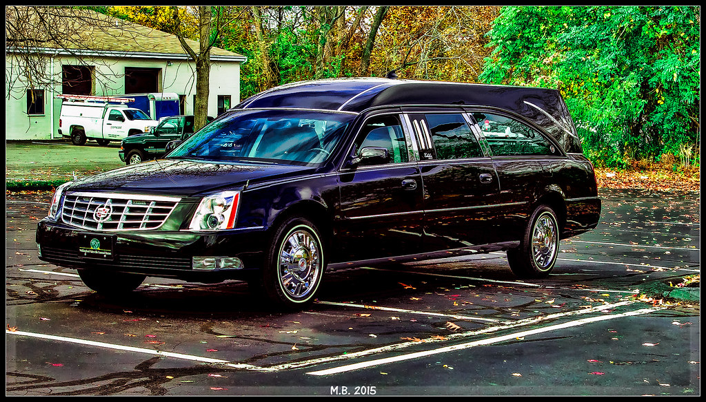 A Brand New Cadillac Hearse that I saw in Wallingford, CT Flickr