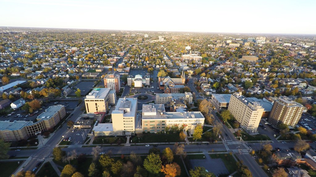 D'Youville College Campus Aerial Shot November 2015 Flickr