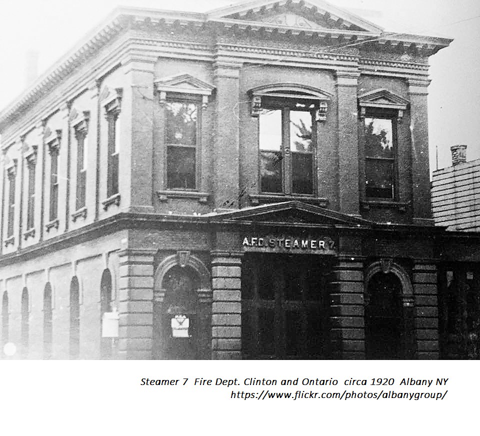 Steamer 7 Clinton and Ontario Albany NY fire Dept. circa 1… Flickr
