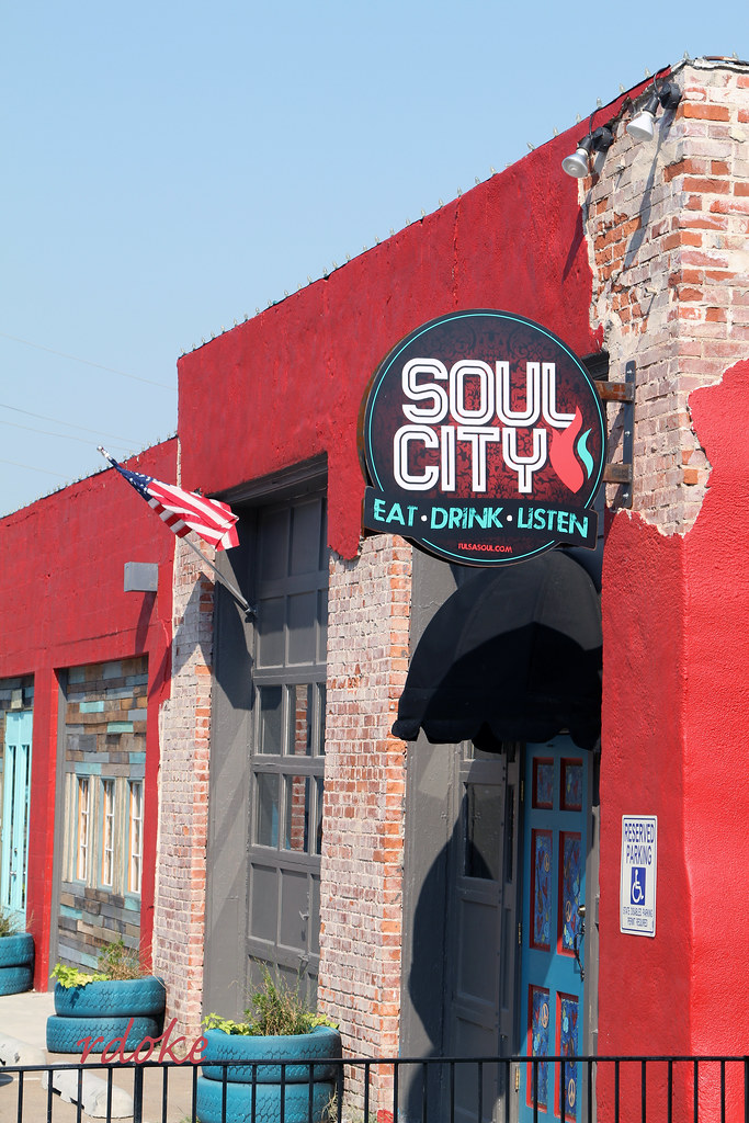 Soul City On 11th Street, Rt. 66, Tulsa, Oklahoma. Ron Doke Flickr