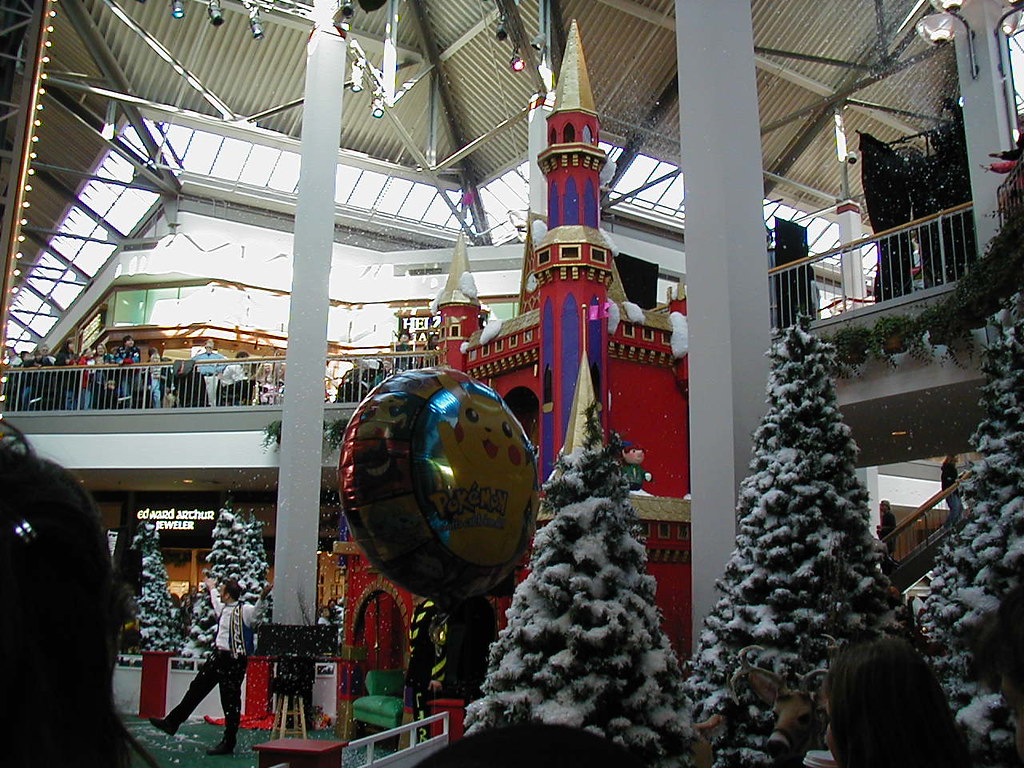 Christmas at White Marsh Mall This picture is from the yea… Flickr