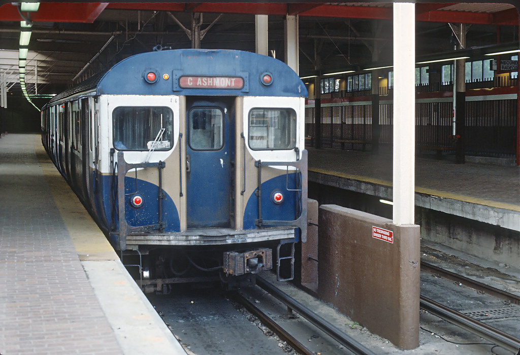 5 Misc. MBTA Photos MBTA Red Line Train, C ASHMONT, Boston… Flickr