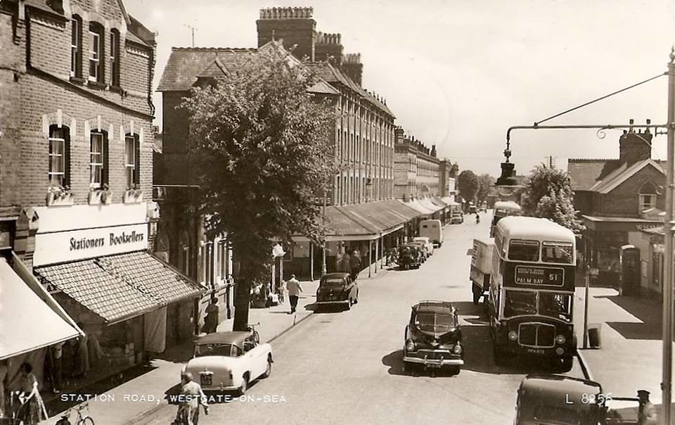 Station Rd Westgate on Sea 1950s Max Montagut Flickr