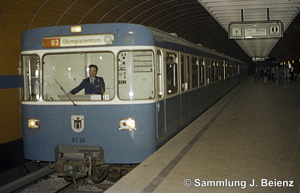 München UBahn Betrieb 5.1972 Die Bilder aus der Sammlung … Flickr