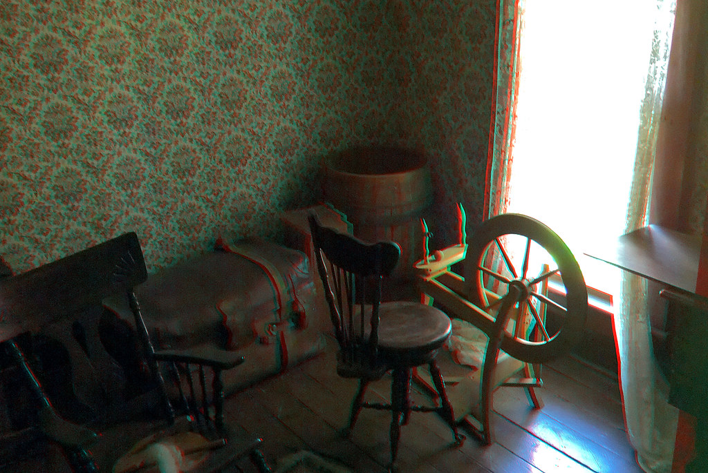 Fort Steele, BC 100+yr old homes. PG 3D Flickr