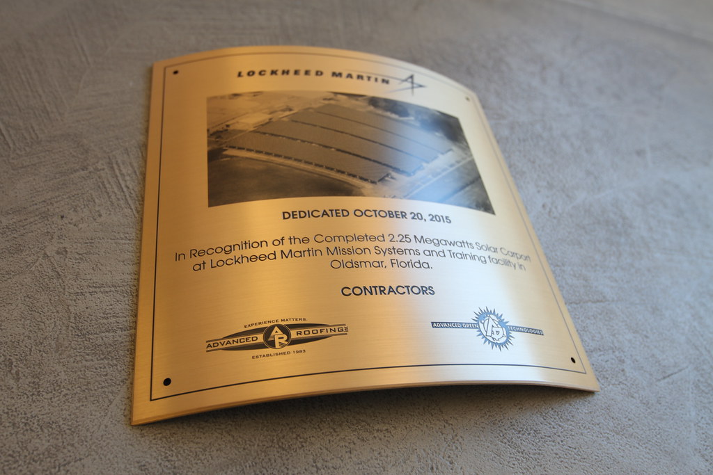 Engraved Bronze and Brass Plaques Custom Etched