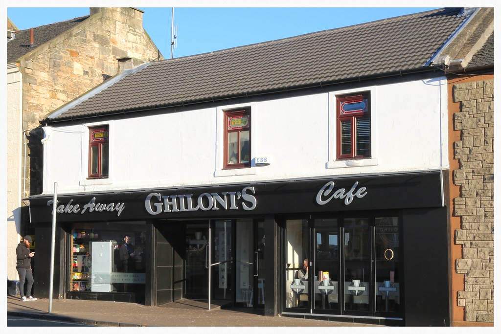 Ghiloni's Cafe, Kirkintilloch. Kirkintilloch oldest family… Flickr