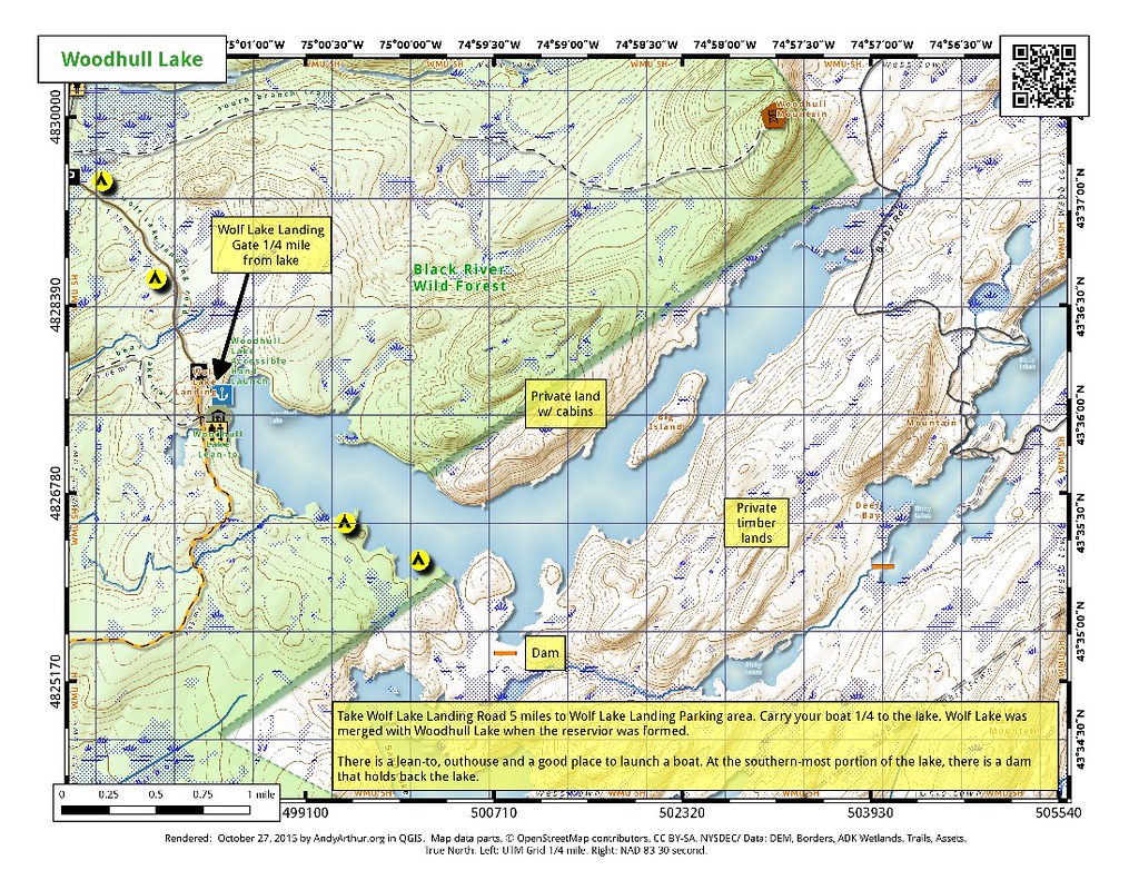 Woodhull Lake Take Wolf Lake Landing Road to the Wolf Lake… Flickr