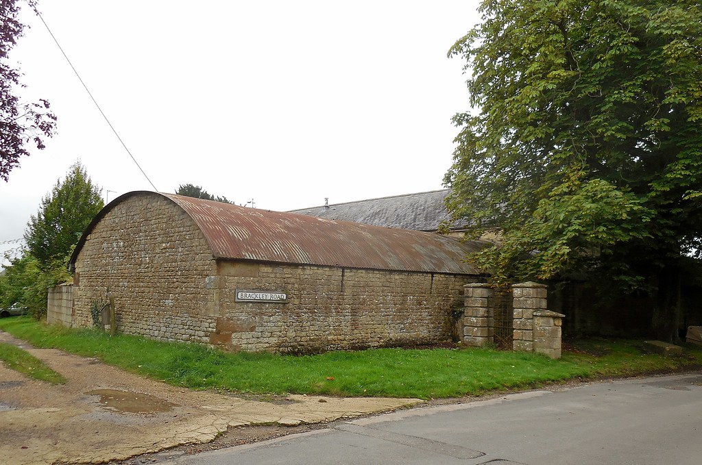 GreatworthBrackley Road Farm Buildings and gateway Flickr