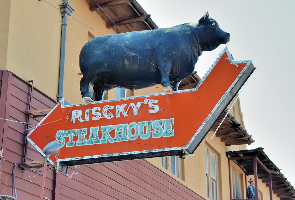 Riscky's Steakhouse Stockyards Station. Fort Worth, Texas