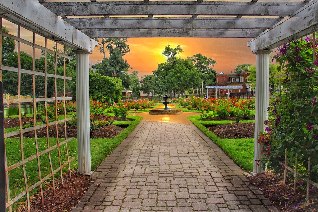 St Catharines Ontario Canada Montebello Park Rose Garden a