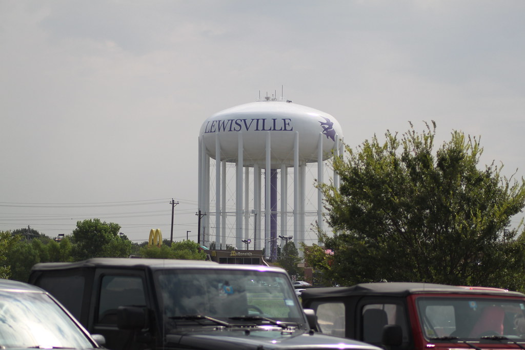 Water Tower From Lewisville ISD Westside Aquatic Center Le… Flickr