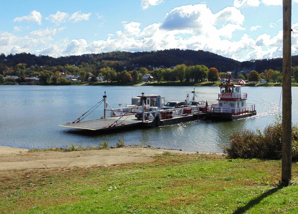 Ferry at Fly Ohio, to Sistersville, West Virginia, 4.00 f… Flickr