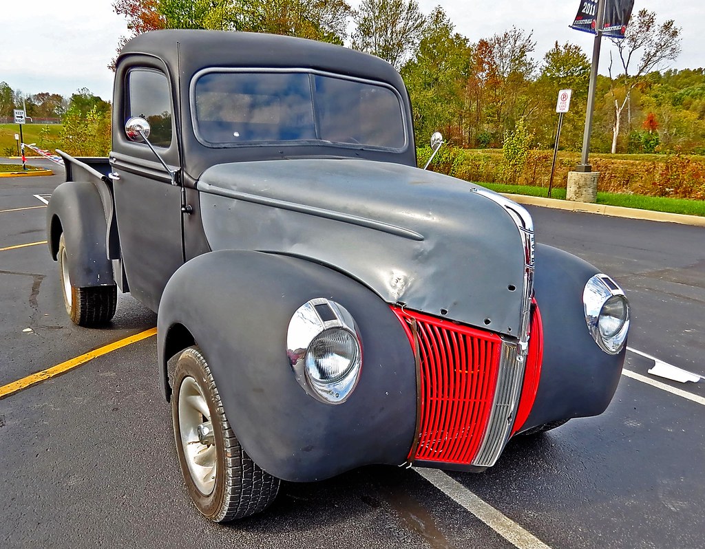 1940 Ford Pickup Seen at the Oak Hill Ohio School in Jacks… Flickr