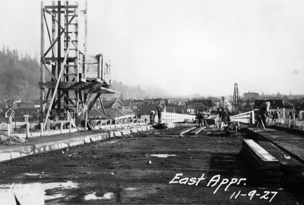 Hoquiam River Bridge Construction Completed in 1928, the H… Flickr