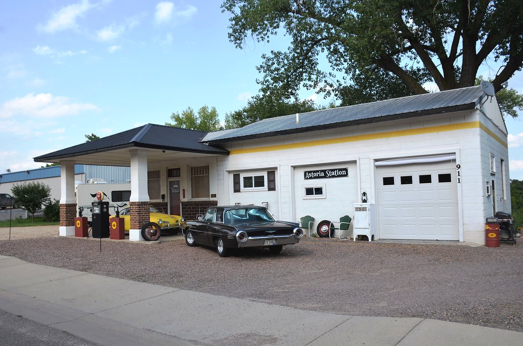 Minnesota, Dawson, "Astoria Station" The former gas statio… Flickr
