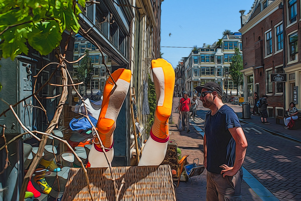 Crazy socks Amsterdam Paul Hoogeveen Flickr
