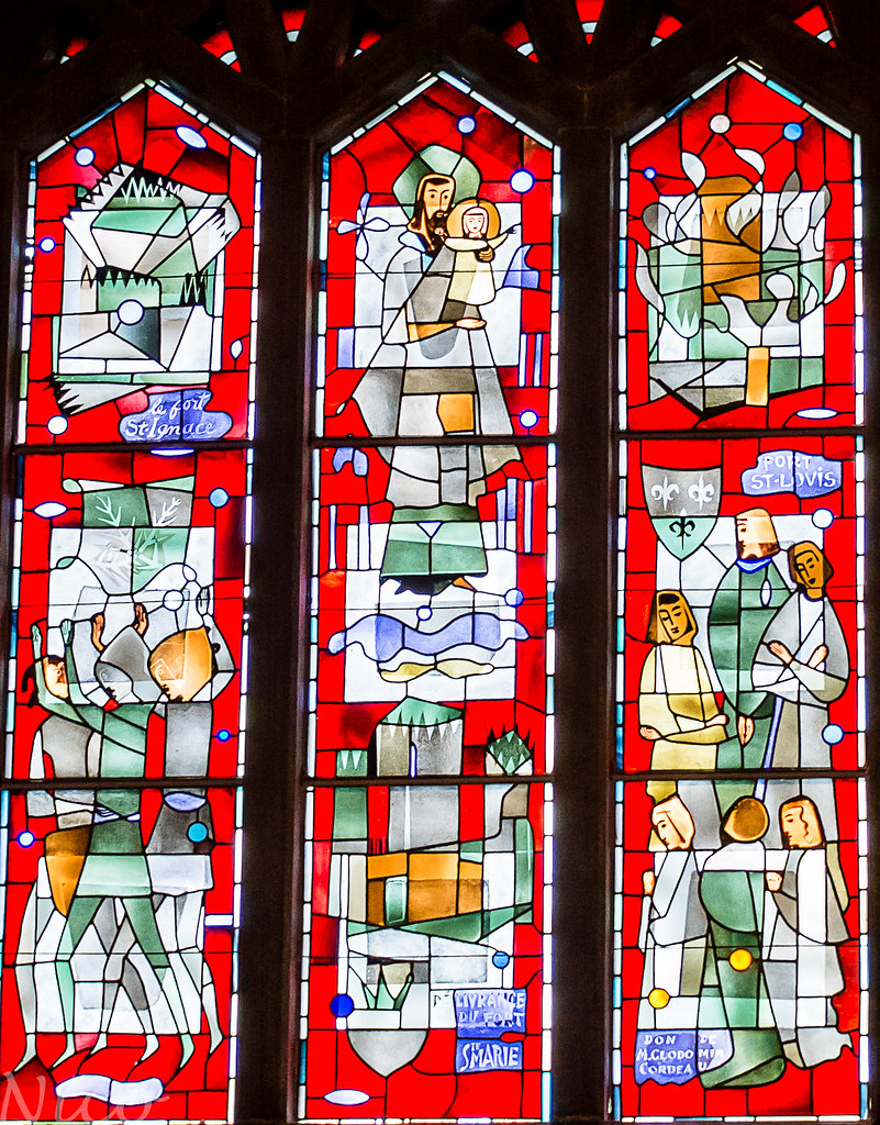 Montreal StJoseph's Oratory, stained glass window DSC_947… Flickr