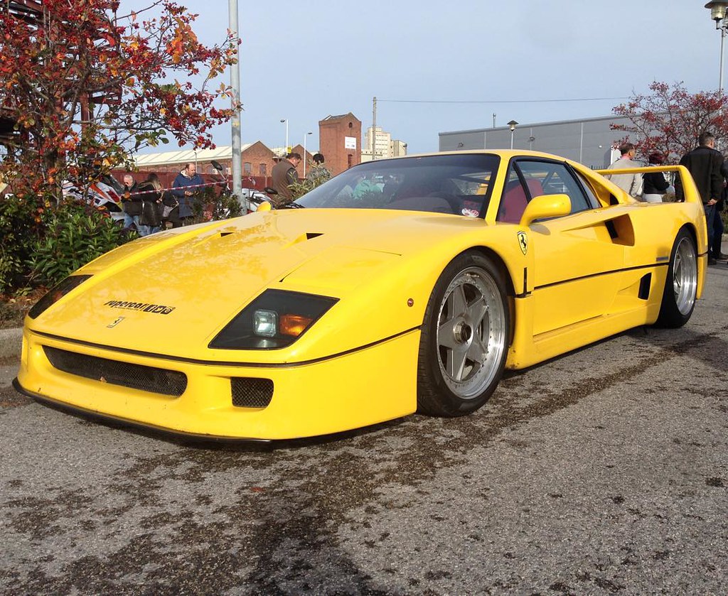 F40 at cars and coffee liverpool this morning!!! 💛 F40 … Flickr
