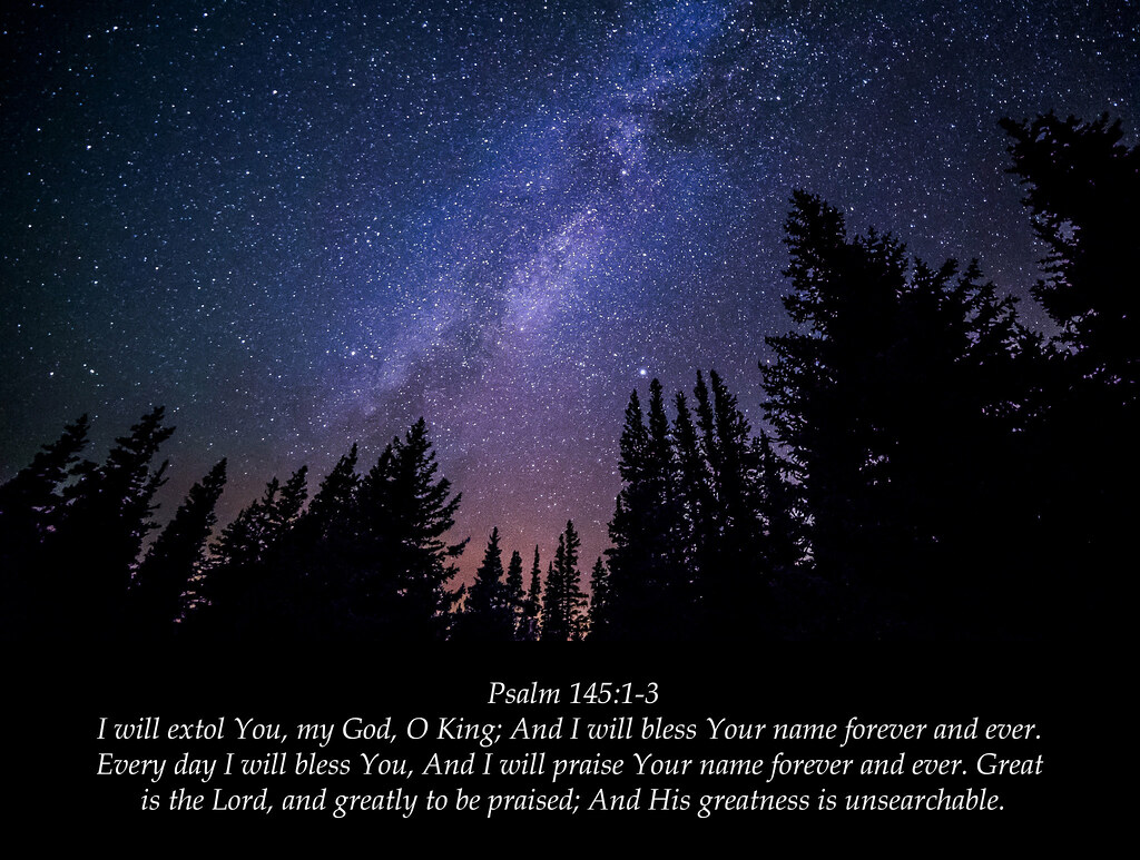 Psalm 14513 New King James Version (NKJV) I will extol Y… Flickr