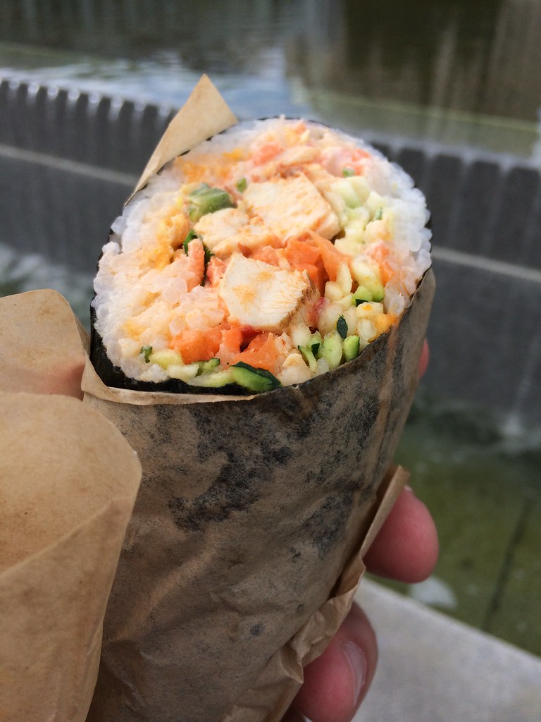 Torpedo sushi burrito Sushi burrito. aaron_anderer Flickr