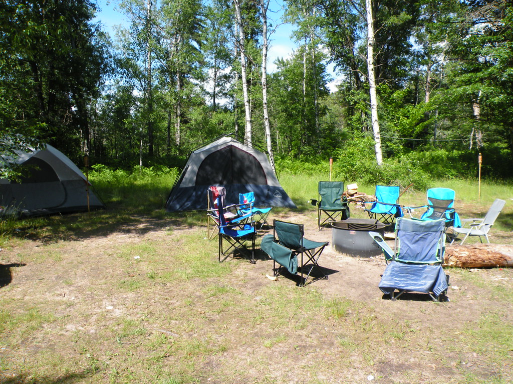 Gabions Campground Au Sable National Scenic River HuronManistee