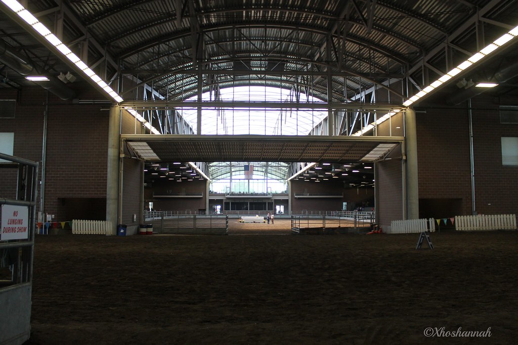 IOWA STATE FAIR The Jacobson (Equine) Exhibition Building.… Flickr