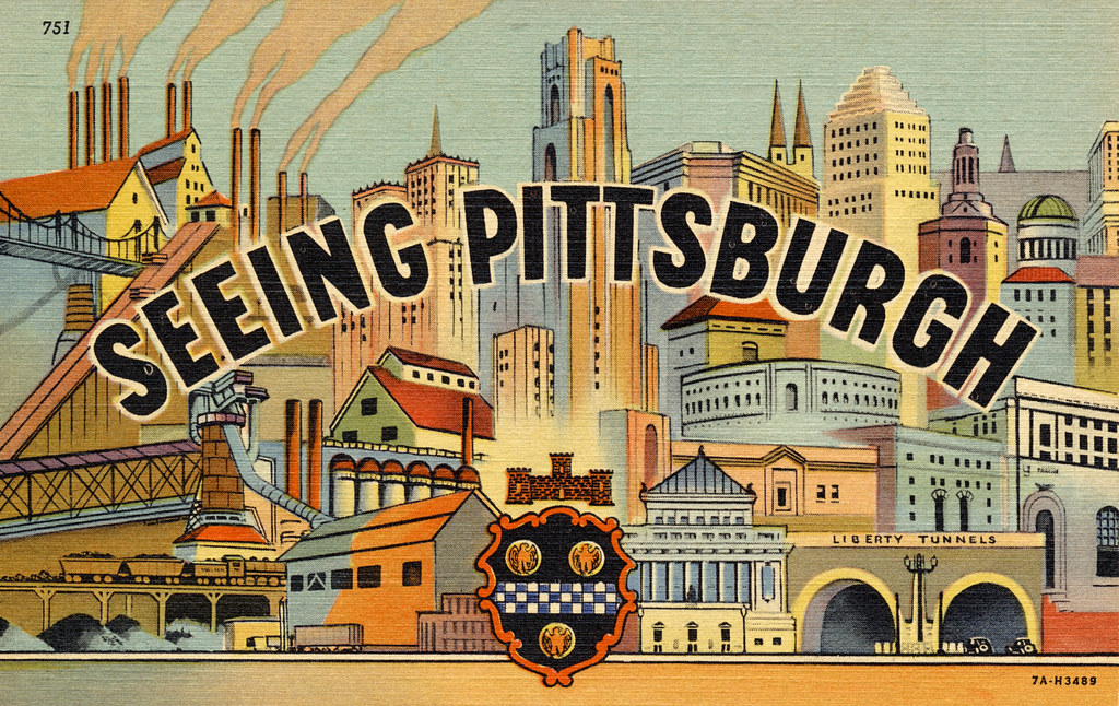 Pittsburgh, Pennsylvania Postcards Flickr