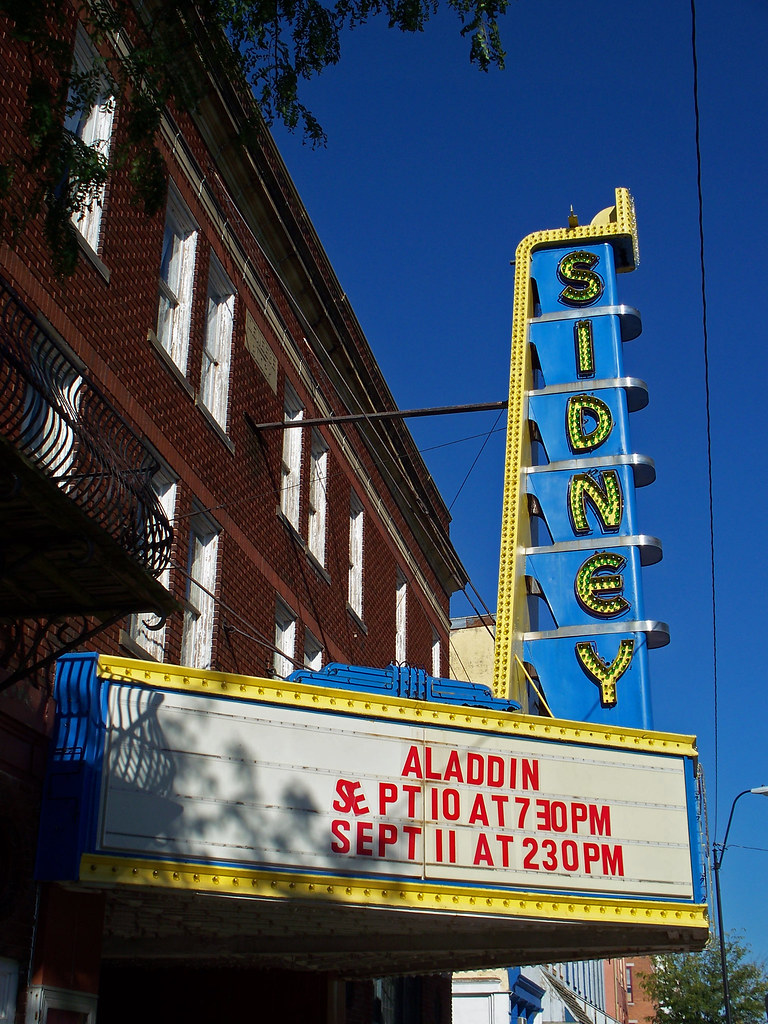 OH Sidney Sidney Theater Marquee for the Sidney Theater … Flickr
