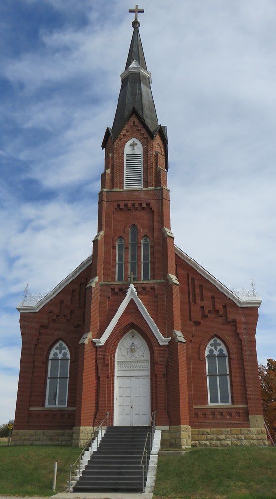 Saint Mary's Catholic Church (Purcell, Kansas) Built in 18… Flickr